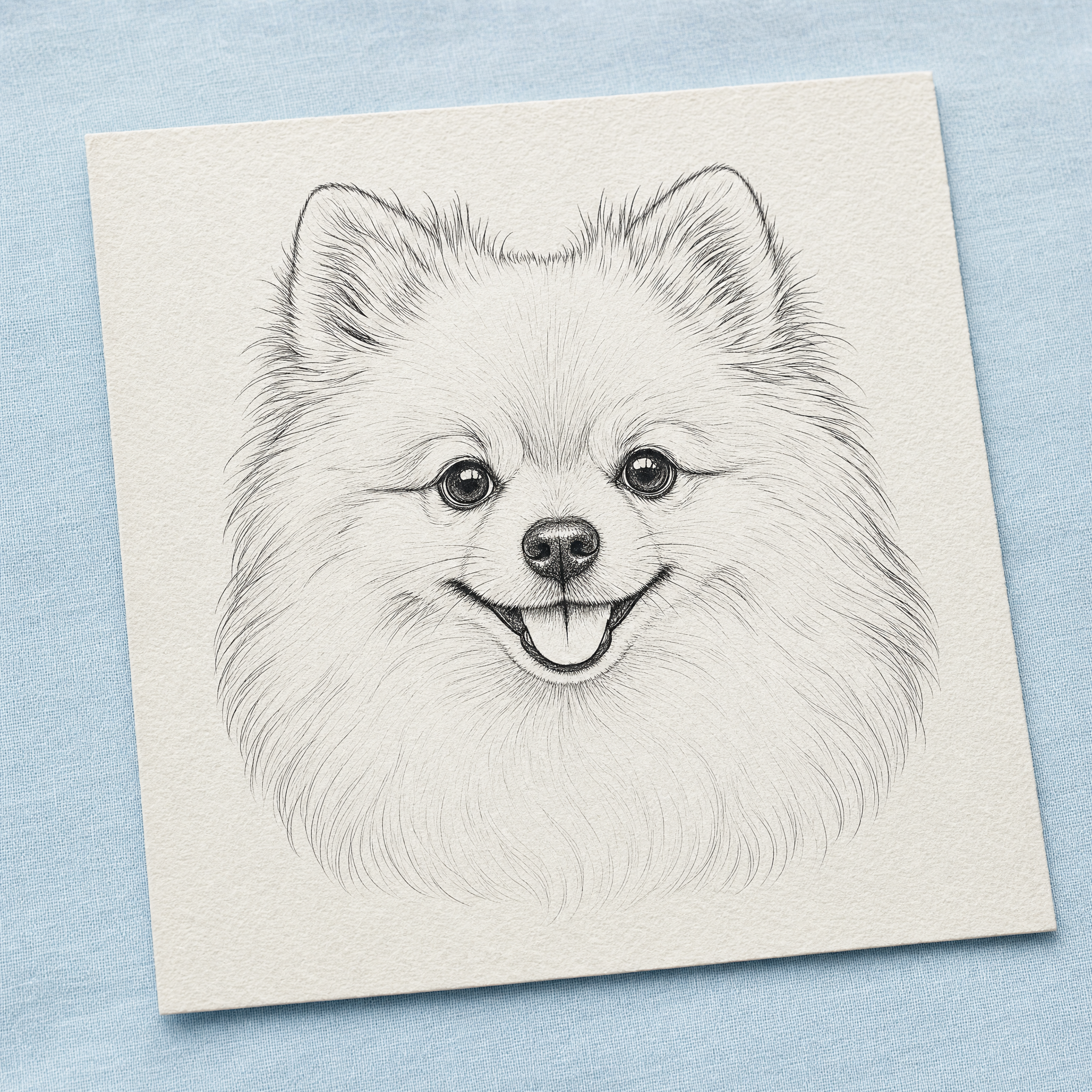 How it works — artists illustrate your pet